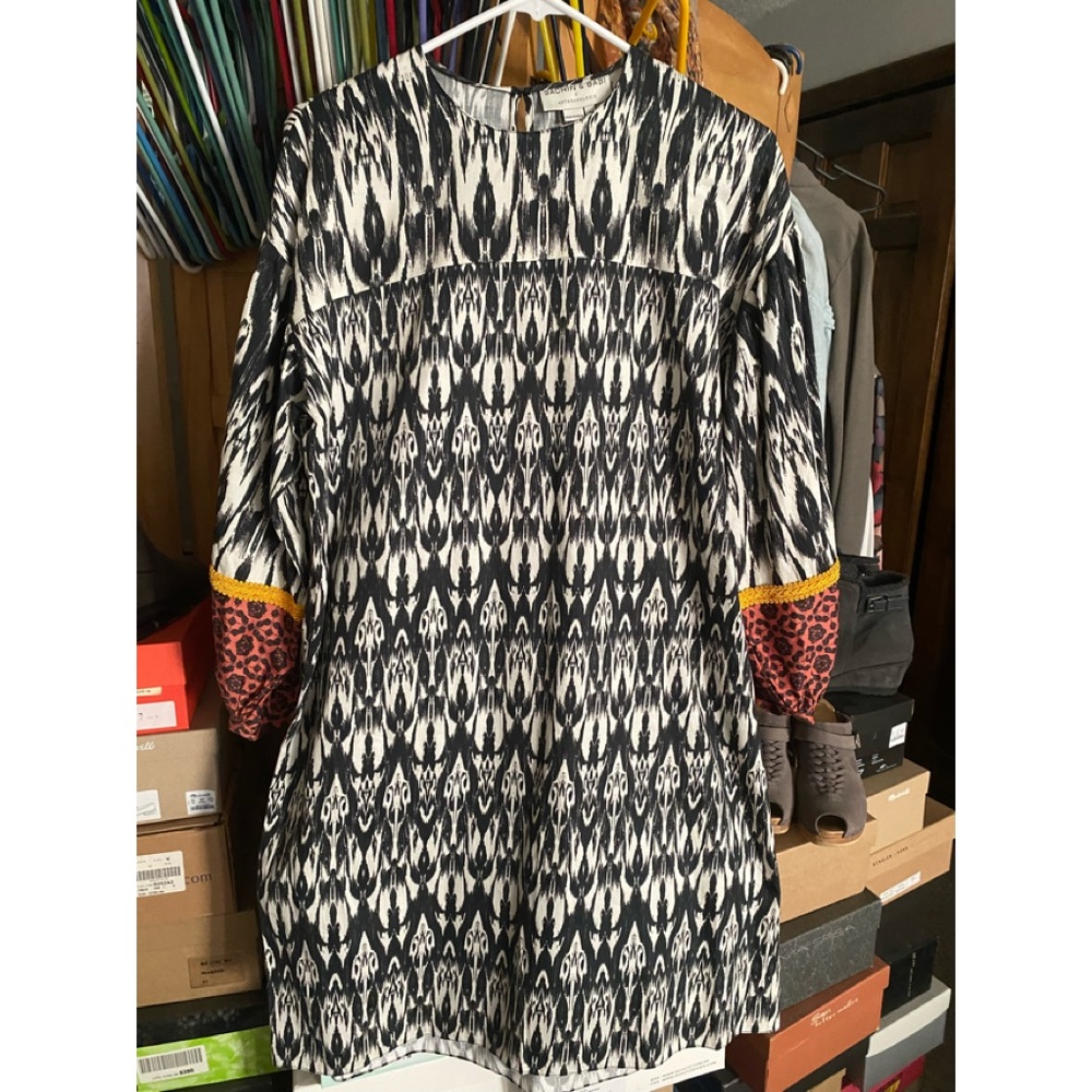 Sashi Babin by Anthropologie. Silk, unlined, ruffled bottom. Midi. Sz S. NWOT